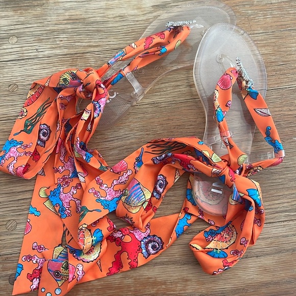 INC Seahorse flat sandals size 9 Never Worn - Picture 1 of 4